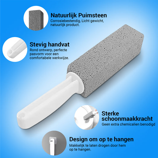 Sweep-it Puimsteen Toiletreiniger – 2 stuks (met handvat)