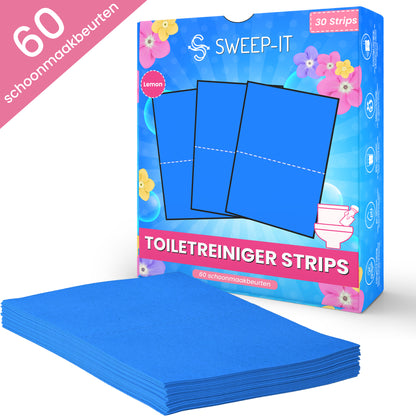 Sweep-it Toiletreiniger Strips – 60 beurten (30 vellen)